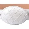 Guadalajara Western Wear White Diamond Oso Imitation Leather Belt - Blanco