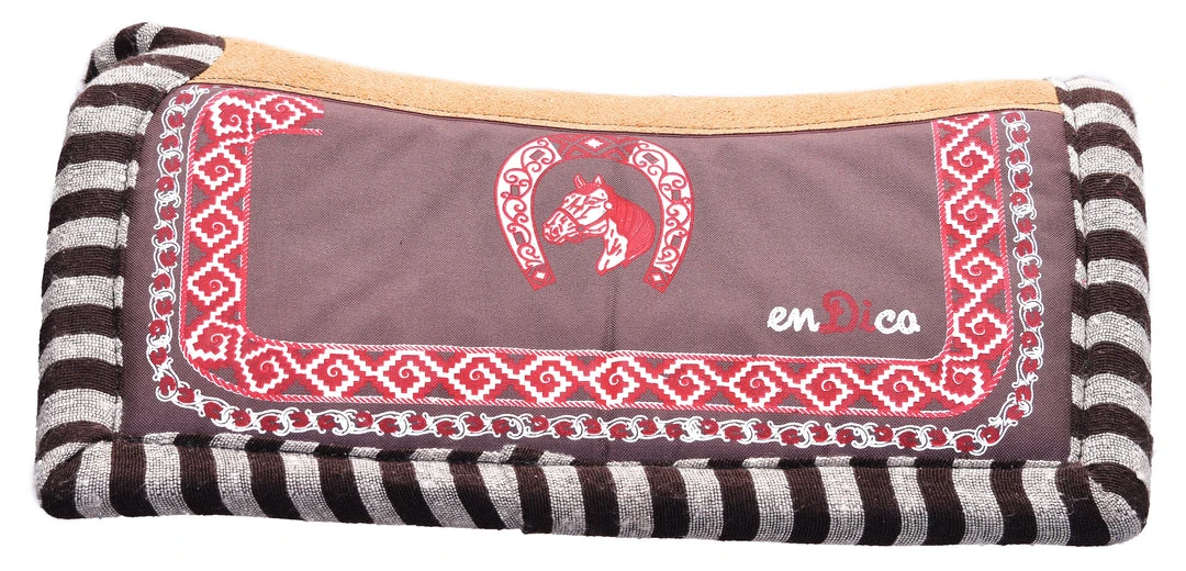 Guadalajara Western Wear Suadero Pony Tejido Cuadrado Cafe Horse Gear / Accesorios Para Caballo 3 Guadalajara Western Wear Suadero Pony Tejido Cuadrado Cafe Horse Gear / Accesorios Para Caballo