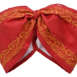 Guadalajara Western Wear Accessories Moño Charro - Rojo / Oro